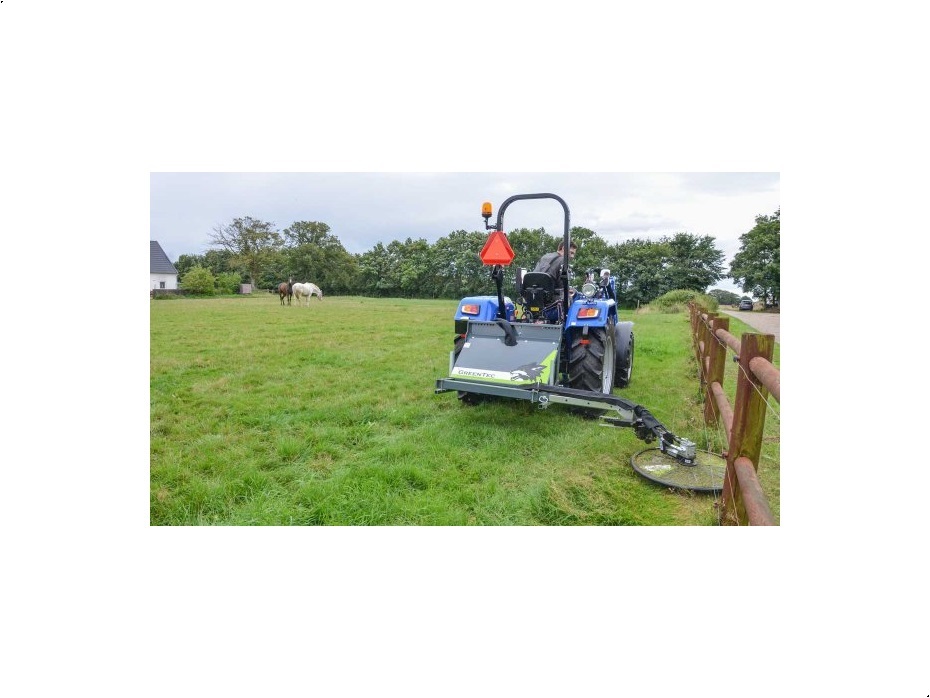 GreenTec FOX redskabsramme med RI80 kantklipper - Græsmaskiner - Brakslåmaskiner - 2