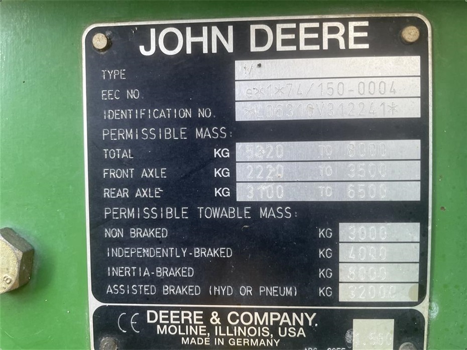 John Deere 6310 TLS-100 - Traktorer - Traktorer 4 wd - 13