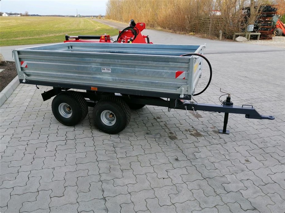 DK-TEC GBT 210 cm Galvaniseret trailer 2 tons - Redskaber - Vogne - 1
