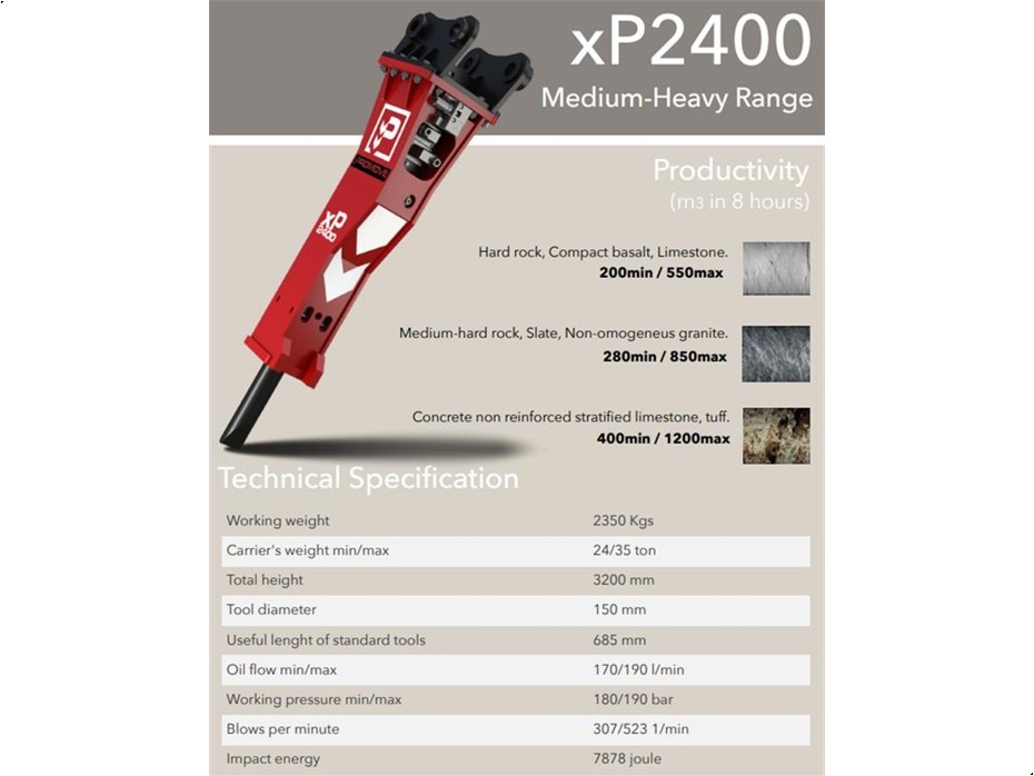 Promove XP2400 - Redskaber - Hamre - 2