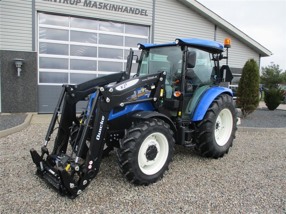 New Holland T4.75 S DK, 40 KMT og med Ålø X2s frontlæsser på - Traktorer - Traktorer 4 wd - 7