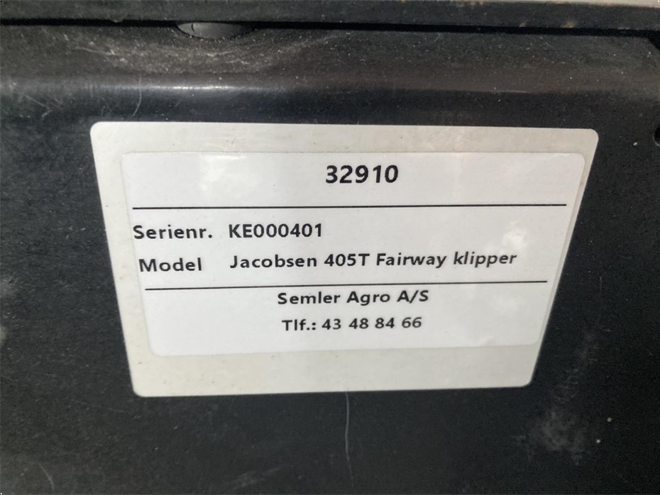 Jacobsen 405 FAIRWAY KLIPPER - Fairwayklipper - Selvkørende fairwayklippere - 11