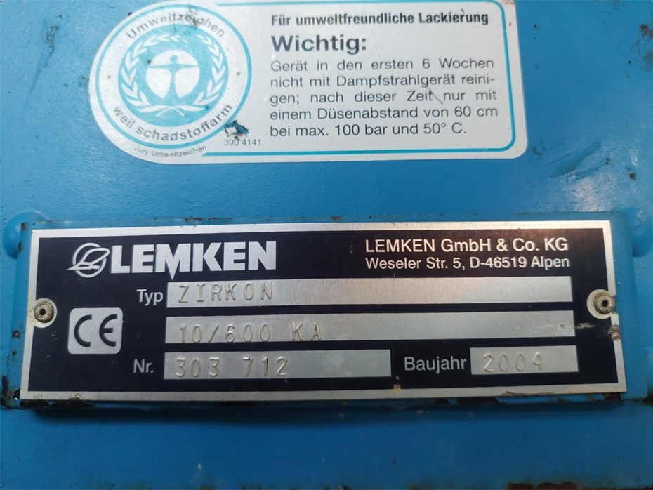 Lemken Solitair 9/600 / Zirkon 10/600 - Såmaskiner - Kombinationssæt - 14