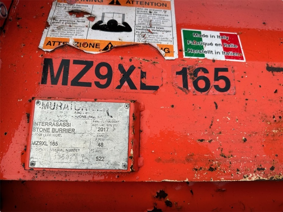 Muratori MZ9XL  -165 - Redskaber - Stennedlægningsfræser - 7