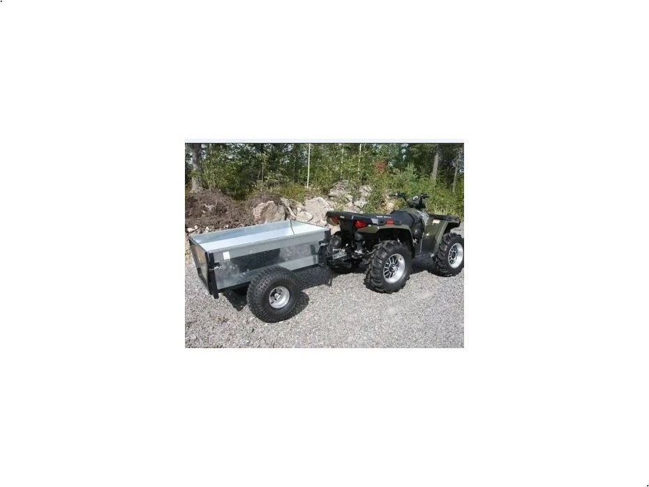 - - - Kippanhänger ATV TR500 500 Gitter Anhänger Kipper Quad Traktor - ATV - 2