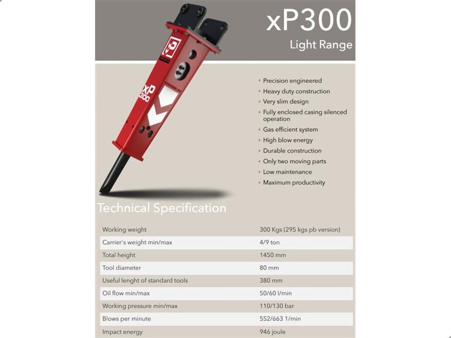 Promove XP300 - Redskaber - Hamre - 2