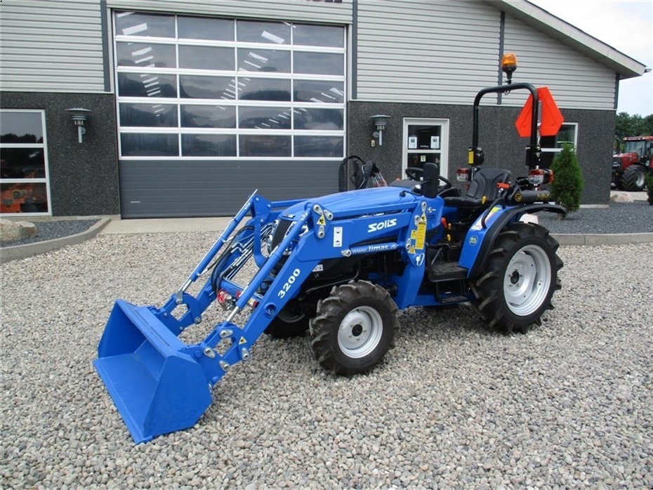 Solis 26 Gearmaskine med servostyrring og fuldhydraulisk frontlæsser - Traktorer - Kompakt traktorer - 7