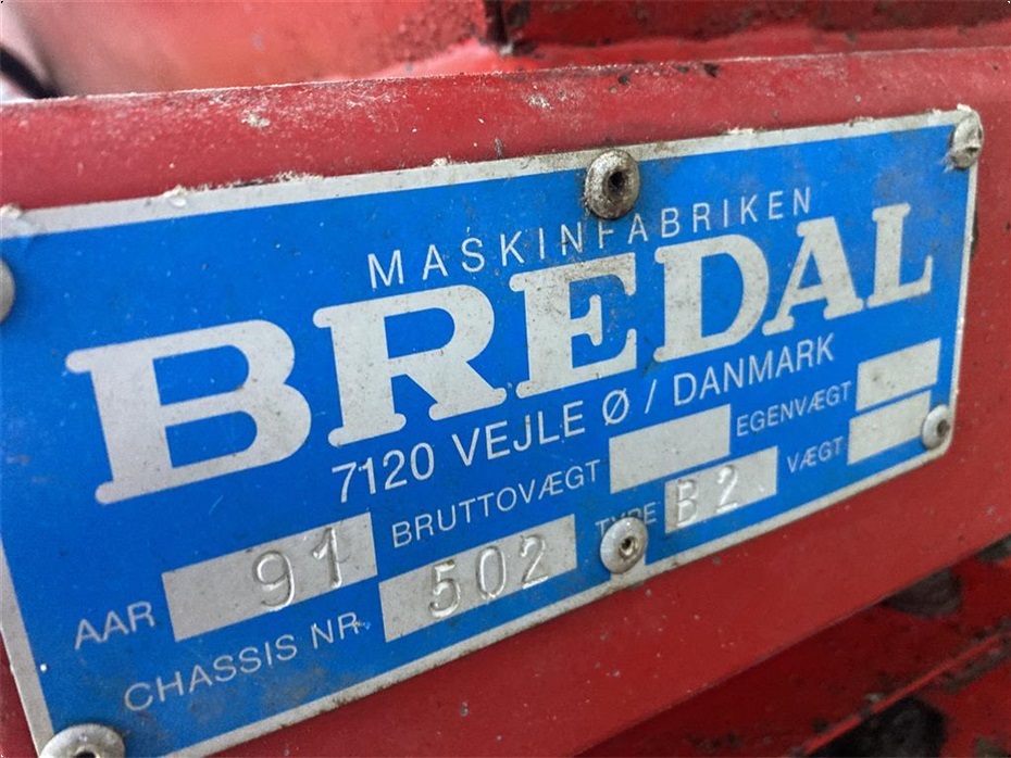 Bredal B  2 køreklar - Gødningsmaskiner - Liftophængte gødningsspredere - 5