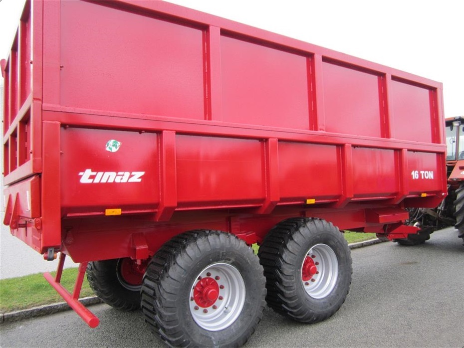 Tinaz 16 tons dumpervogne med kornsider - Vogne - 8