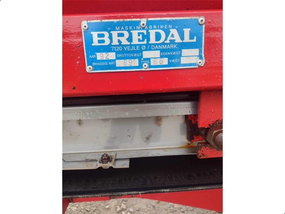 Bredal B 6 - Gødningsmaskiner - Handelsgødningsspredere - 2