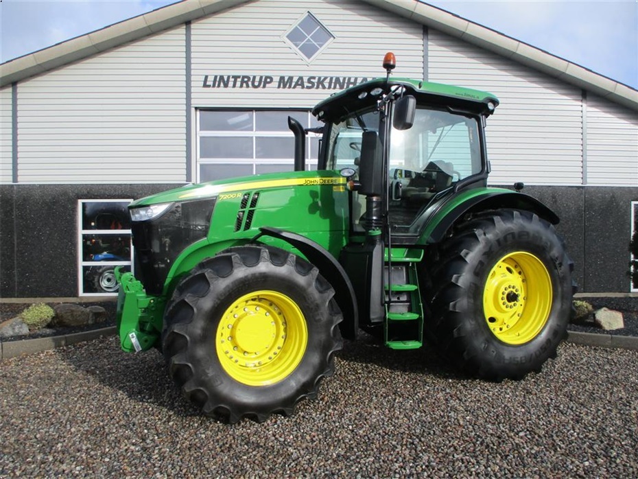 John Deere 7200R Med frontlift og frontPTO - Traktorer - Traktorer 4 wd - 1