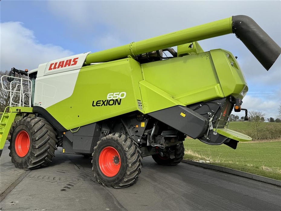 CLAAS LEXION 650 KUN 1200 TIMER! V750 -4WD - 3D - FUGT&UDBYTTEMÅLER! - Høstmaskiner - Mejetærskere - 5