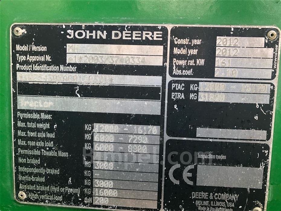 John Deere 5430i - 36m luftafjedret - Sprøjter - Selvkørende sprøjter - 10