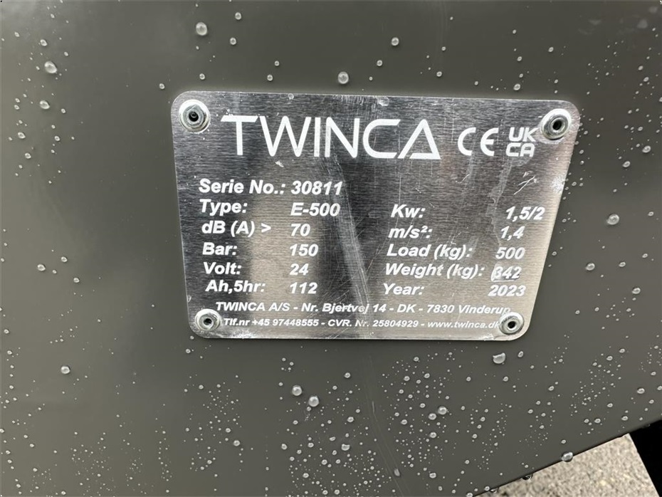Twinca E-500 DEMO - Motortrillebør - 4