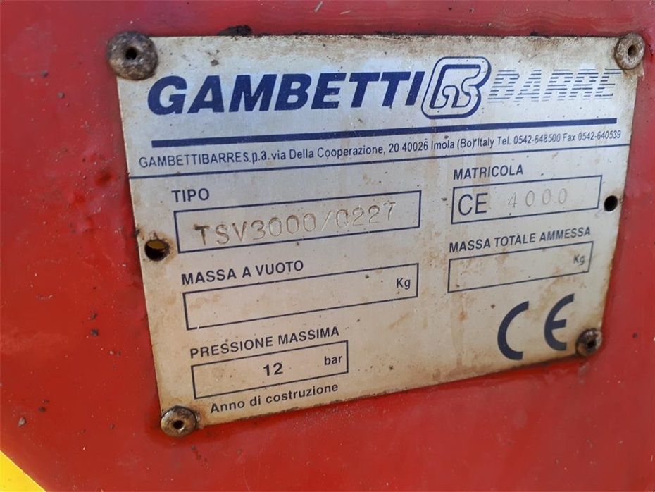 Gambetti Barre 24 m GPS sektionsluk - Sprøjter - Trailersprøjter - 12