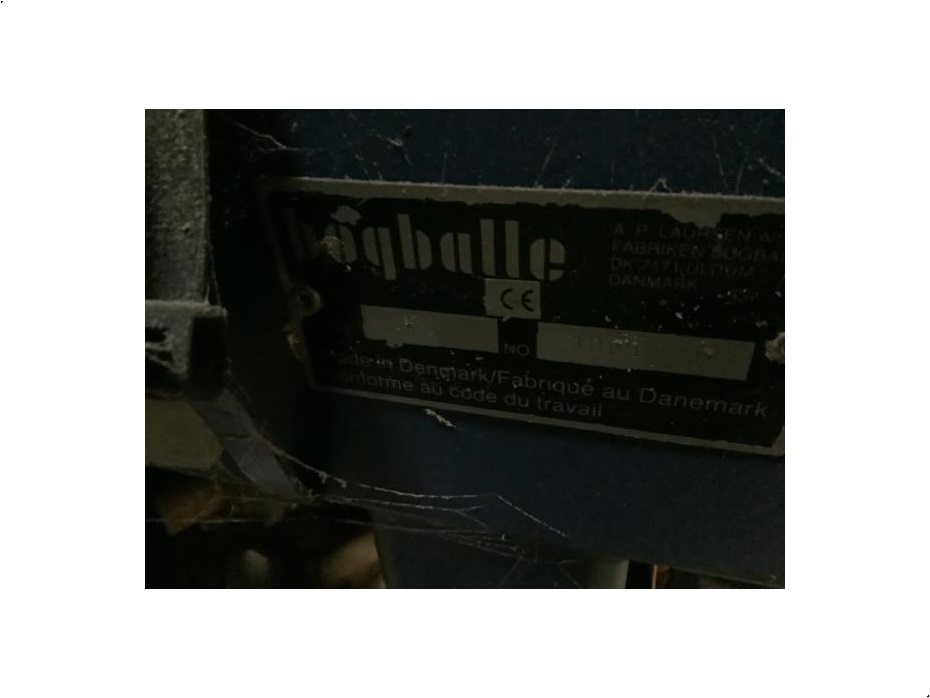Bøgballe EX 1300 M/OVERBYGNIN - Gødningsmaskiner - Liftophængte gødningsspredere - 4
