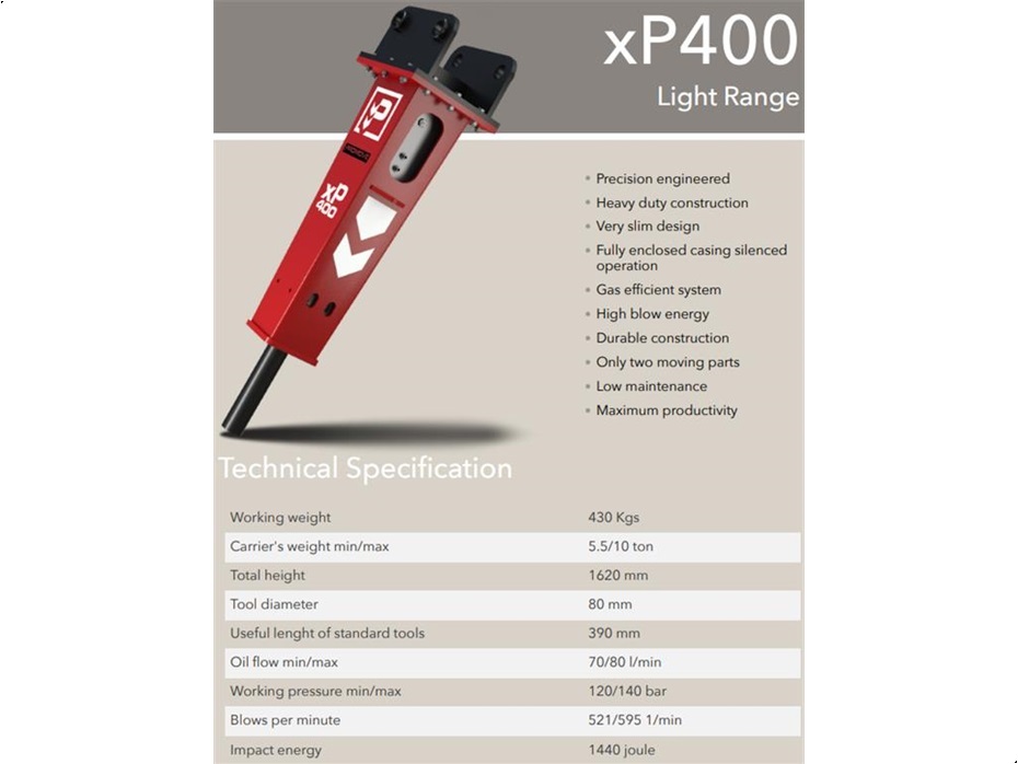 Promove XP400 - Redskaber - Hamre - 2
