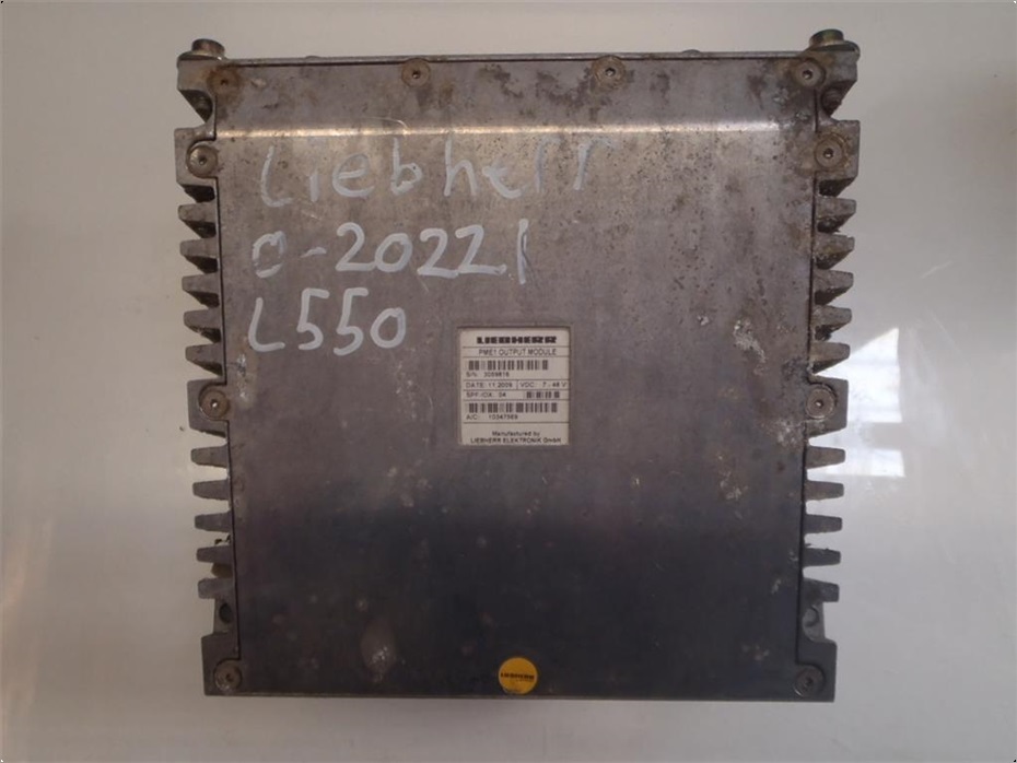Liebherr L550 ECU - Rendegravere - 4