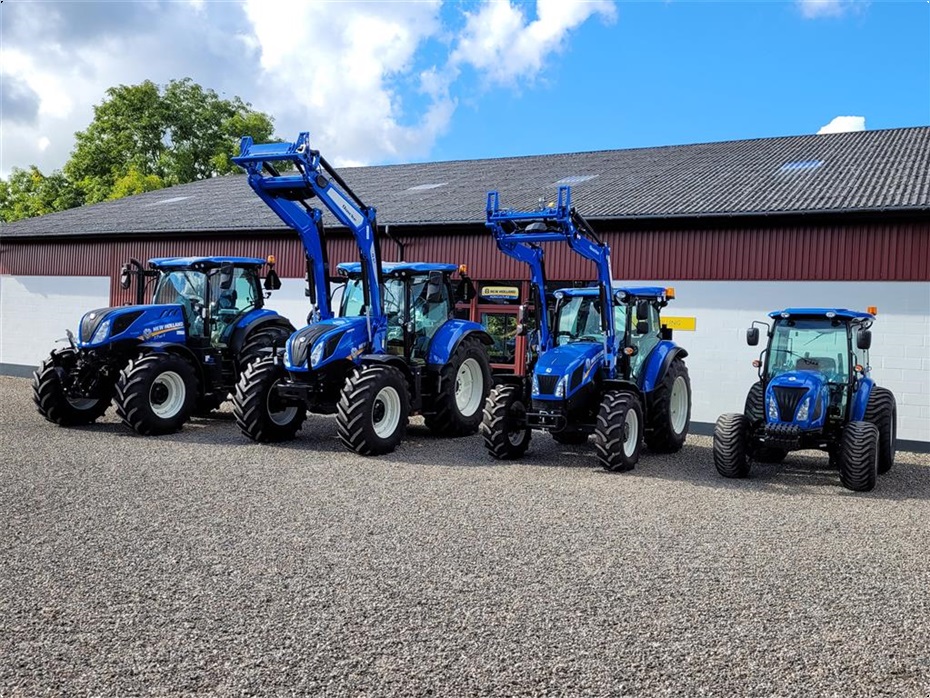 New Holland KAMPANGE T7.165S - T6.160DC - TD5.85 - Boomer 55 - Traktorer - Traktorer 4 wd - 1
